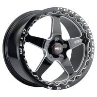 Weld - Weld S904 15x10 Ventura Beadlock 5x115 ET22 BS6.4 Gloss BLK MIL DIA 78.1 - S904B0071P22 - Image 3