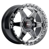 Weld - Weld S904 15x12 Ventura Beadlock 5x114.3 ET28 BS7.6 Gloss BLK MIL DIA 78.1 - S904B2067P28 - Image 2