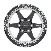 Weld - Weld S904 15x12 Ventura Beadlock 5x114.3 ET28 BS7.6 Gloss BLK MIL DIA 78.1 - S904B2067P28 - Image 3