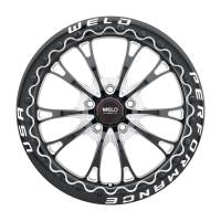 Weld - Weld S908 18X10 Belmont Drag Beadlock 5X120 ET45 BS7.25 Gloss Black MIL Dia 78.1 - S90880022P45 - Image 2
