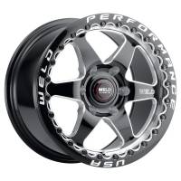 Weld - Weld S909 15x10 Ventura 6 Beadlock 6x139.7 ET38 BS7.00 Gloss BLK MIL DIA 106.1 - S909B0084P38 - Image 3