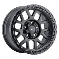 Weld - Weld Off-Road W104 17X10 Cinch 5X114.3 5X127 ET-25 BS4.50 Satin Black / Gloss Black 78.1 - W10470026450 - Image 1