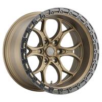 Weld - Weld Off-Road W106 20X10 Ledge 6X135 ET-18 BS4.75 Satin Bronze / Black Ring 87.1 - W10600089475 - Image 1
