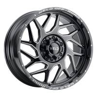 Weld - Weld Off-Road W117 20X10 Fulcrum 5X127 5X139.7 ET-18 BS4.75 Gloss Black MIL 87.1 - W11700057475 - Image 1