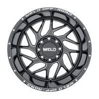 Weld - Weld Off-Road W117 20X12 Fulcrum 5X127 5X139.7 ET-44 BS4.75 Gloss Black MIL 87.1 - W11702057475 - Image 2