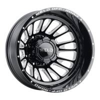 Weld - Weld Off-Road W121 20X8.25 Scorch Outer 8X165.1 ET-265 BS-5.67 Gloss Black MIL 121.6 - W12108280N56 - Image 1