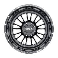 Weld - Weld Off-Road W121 20X8.25 Scorch Outer 8X165.1 ET-265 BS-5.67 Gloss Black MIL 121.6 - W12108280N56 - Image 2