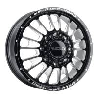 Weld - Weld Off-Road W121 20X8.25 Scorch Front 8X200 ET108 BS8.90 Gloss Black MIL 142.2 - W12108292890 - Image 1