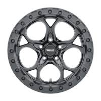 Weld - Weld Off-Road W901 17X9.0 Ledge Beadlock 5X127 ET-35 BS3.625 Satin Black 71.5 - W90179075362 - Image 2