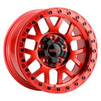 Weld - Weld Off-Road W905 17X9 Cinch Beadlock 6X135 6X139.7 ET-12 BS4.50 Candy Red / Red Ring 106.1 - W90579098450 - Image 1