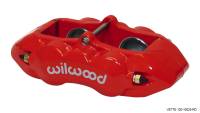 Wilwood Caliper-D8-4 Front Red 1.88in Pistons 1.25 Disc - 120-10525-RD