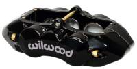 Wilwood Caliper-D8-6 L/H Front Black 1.88/1.38/1.25in Pistons 1.25in Disc - 120-11712-BK
