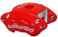 Wilwood Caliper-D154-Red 1.12/1.12in Pistons 0.81in Disc - 120-11875-RD