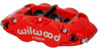 Wilwood Caliper-Narrow Superlite 6R-RH - Red 1.38/1.12/1.12in Pistons 1.10in Disc - 120-12002-RD