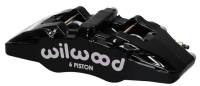 Wilwood Caliper-Forged Dynapro 6 5.25in Mount-R/H 1.62/1.38in/1.38in Pistons .81in Disc - 120-13428-BK