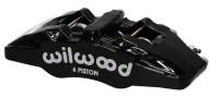 Wilwood Caliper-Forged Dynapro 6 5.25in Mount-Red-R/H 1.62/1.38in/1.38in Pistons .81in Disc - 120-13428-RD