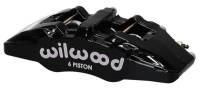 Wilwood Caliper-Forged Dynapro 6 5.25in Mount-L/H 1.62/1.12/1.12in Pistons 0.81in Disc - 120-13435-BK
