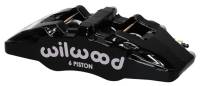 Wilwood Caliper-Forged Dynapro 6 5.25in Mount-R/H 1.38/1.00/1.00in Pistons .81in Disc - 120-13438-BK