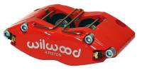 Wilwood Caliper-Dynapro Radial-Red 1.25in Pistons 0.81in Disc - 120-7374-RD