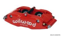 Wilwood Caliper-BNSL4R-Red 1.25in Pistons 1.10in Disc - 120-8062-RRD