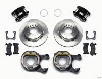 Wilwood D154 P/S Park Brake Kit 12 Bolt 2.81in Offset Staggered Shock - 140-13025
