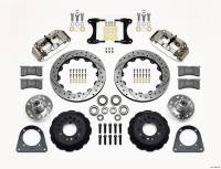 Wilwood Narrow Superlite 6R Front Hub Kit 12.88in Drill Pol TCI-IFS 71-78 (Pinto Based) - 140-13224-DP