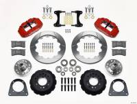 Wilwood Narrow Superlite 6R Front Hub Kit 12.88in Red TCI-IFS 71-78 (Pinto Based) - 140-13224-R