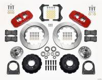 Wilwood AERO6 Front Hub Kit 14.00in Red TCI-IFS 71-78 (Pinto Based) - 140-13226-R