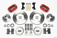 Wilwood Dynapro Dust-Boot Front Kit 11.00in Red WWE ProSpindle - 140-13345-R
