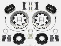 Wilwood Forged Dynalite Front Hat Kit 12.19in Drilled 2016-Up Mazda MX5 Miata w/ Lines - 140-14233-D