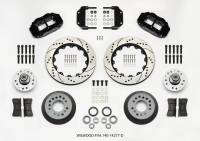 Wilwood Narrow Superlite 6R Front Hub Kit 14.00in Drilled Magnum Force Drop Spindle - 140-14277-D