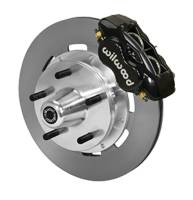 Wilwood Forged Dynalite Front Kit 19.00in Plain Rotor Black WWE ProSpindle (5x5.00in Hub) - 140-14532