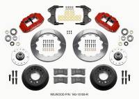 Wilwood Narrow Superlite 6R Front Hub Kit 12.88in Red WWE ProSpindle (5x4.75in 5x5.00in Hub) - 140-15155-R