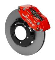 Wilwood Dynapro Radial Front Kit 11in Rotors Red 61-67 Jaguar XKE w/ Lines - 140-15395-R