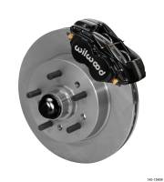 Wilwood Forged Dynalite Pro Front Kit 11.00in One Piece HP Hub and Rotor - Black - 140-15908