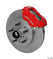 Wilwood Forged Dynalite Pro Front Kit 11.00in One Piece HP Hub and Rotor - Red - 140-15908-R