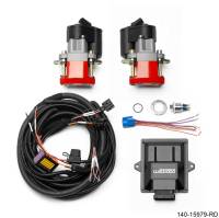 Wilwood Electronic Parking Brake Rear Retrofit Brake Kit - Red Powder Coat Caliper - 140-15979-RD