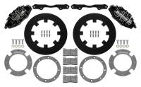 Wilwood - Wilwood 17-21 Can-Am X3RS Black 6-Piston Front Kit 11.25in - Undrilled Rotors - 140-16628 - Image 1