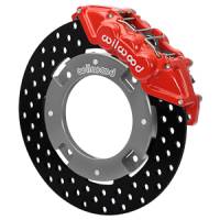 Wilwood - Wilwood 17-21 Can-Am X3RS Red 6-Piston Front Kit 11.25in - Drilled Rotors - 140-16628-DR - Image 2
