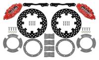Wilwood - Wilwood 17-21 Can-Am X3RS Red 6-Piston Rear Kit 11.25in - Drilled Rotors - 140-16629-DR - Image 1