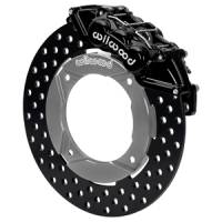 Wilwood - Wilwood 2014+ Polaris RZR XP 1000 Front Kit 11.25in Drilled - Black - 140-16632-D - Image 2
