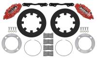Wilwood - Wilwood 2014+ Polaris RZR XP 1000 Front Kit 11.25in - Red - 140-16632-R - Image 1