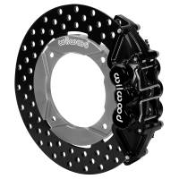 Wilwood - Wilwood 2014+ Polaris RZR XP 1000 Rear Kit 11.25in Drilled - Black - 140-16633-D - Image 2