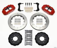 Wilwood Narrow Superlite 6R Front Hat Kit 13.06in Red E36 BMW M3 - 140-8797-R