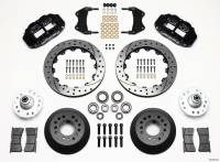 Wilwood Narrow Superlite 6R Front Hub Kit 12.88in Drilled WWE ProSpindle - 140-9919-D