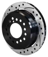 Wilwood Rotor-2.32in Offset-SRP-BLK-Drill-RH 12.19 x .810-5 x 4.75in-.44/.48/.50 Studs - 160-10050-BK