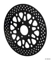 Wilwood Rotor-Front-H-D Motorcycle 84-99 Black Finish 11.50 x .196 - 5 on 3.25in - 160-10662-BK