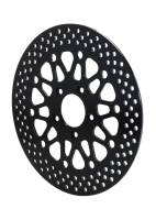 Wilwood Rotor-Front-H-D Motorcycle 2000-07 Black Finish 11.50 x .196 - 5 on 3.25in - 160-10664-BK