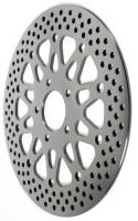 Wilwood Rotor-Rear-H-D Motorcycle 2000-07 Satin Finish 11.50 x .196 - 5 on 3.25in - 160-10665
