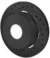 Wilwood Rotor-1.91in Offset-SRP-BLK-Drill-LH 11.00 x .810 - Blank - 160-11553-BK